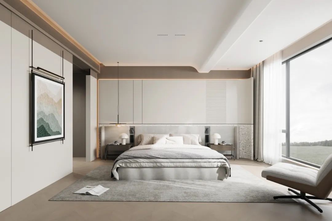 湖州·大华锦澜府现代风排屋设计丨中国湖州丨龙庭设计-43