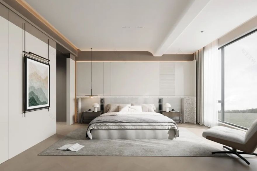 湖州·大华锦澜府现代风排屋设计丨中国湖州丨龙庭设计-43