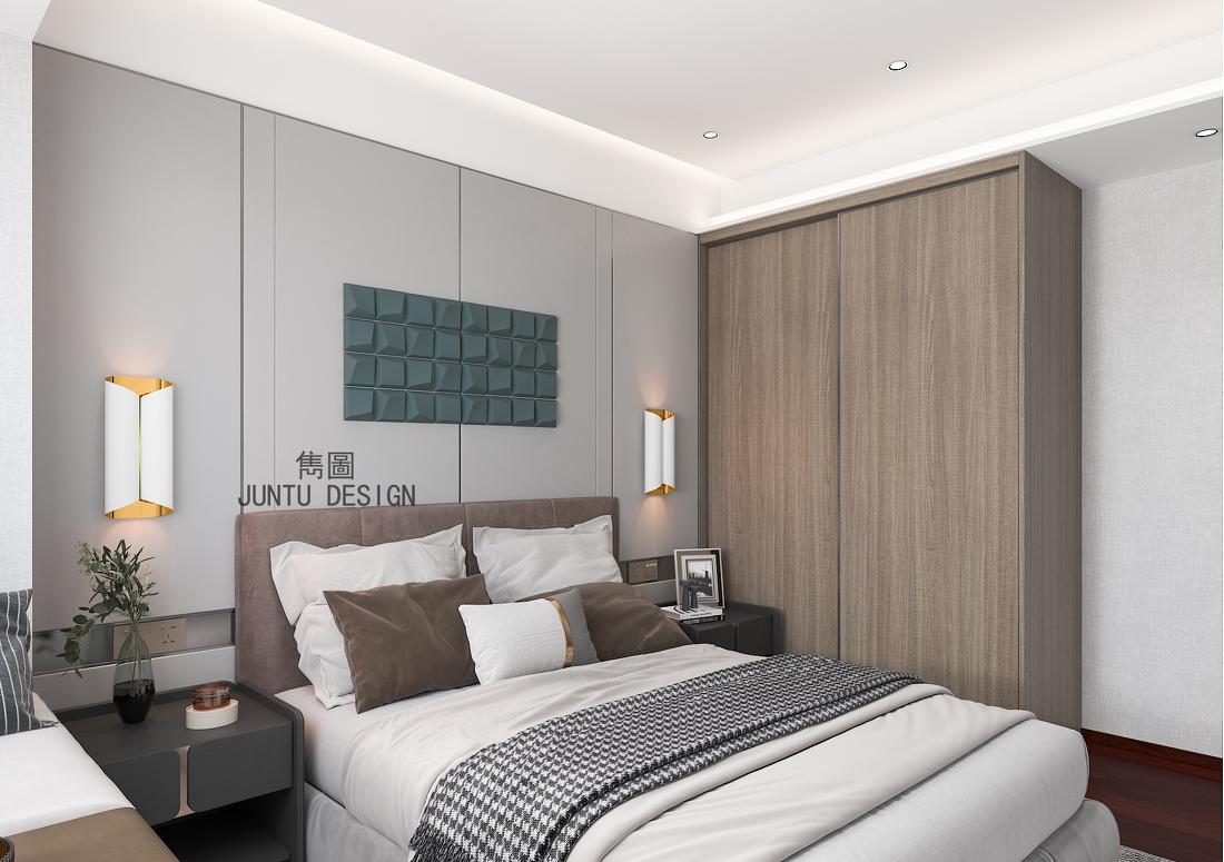 广州兰亭盛荟 130m²高级灰时尚家居丨中国广州-24