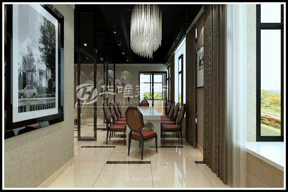 天都大厦新中式办公空间-9