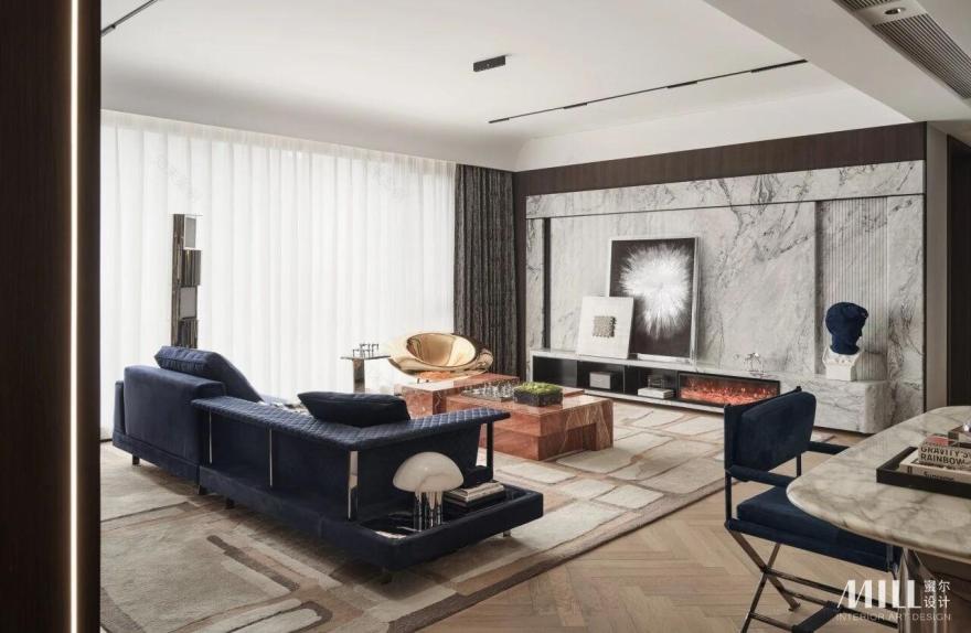 蜜尔设计 · 成都万科· 都会甲第样板间丨中国成都丨深圳市蜜尔室内艺术设计有限公司-38