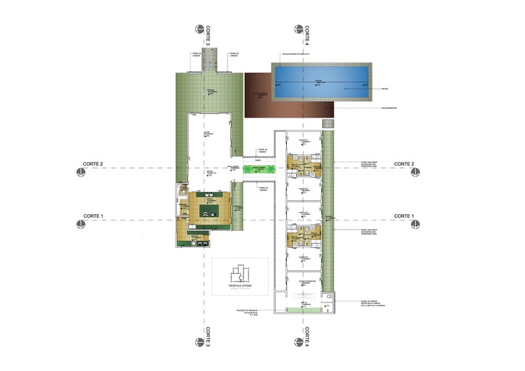 巴西 T House 现代美学空间-9