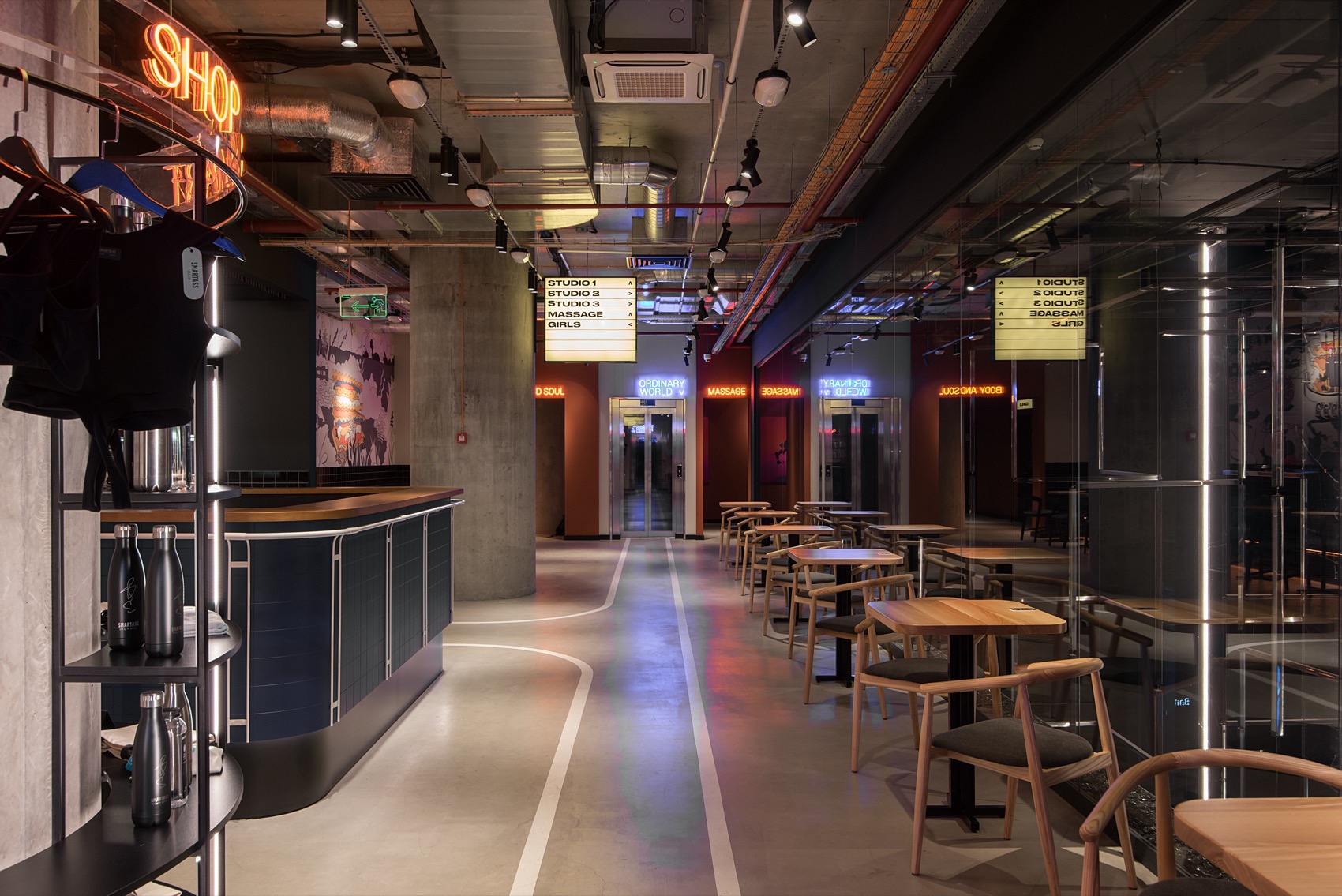 Smartass Gym & Soul健身俱乐部丨乌克兰基辅丨Smart Design Studio-3