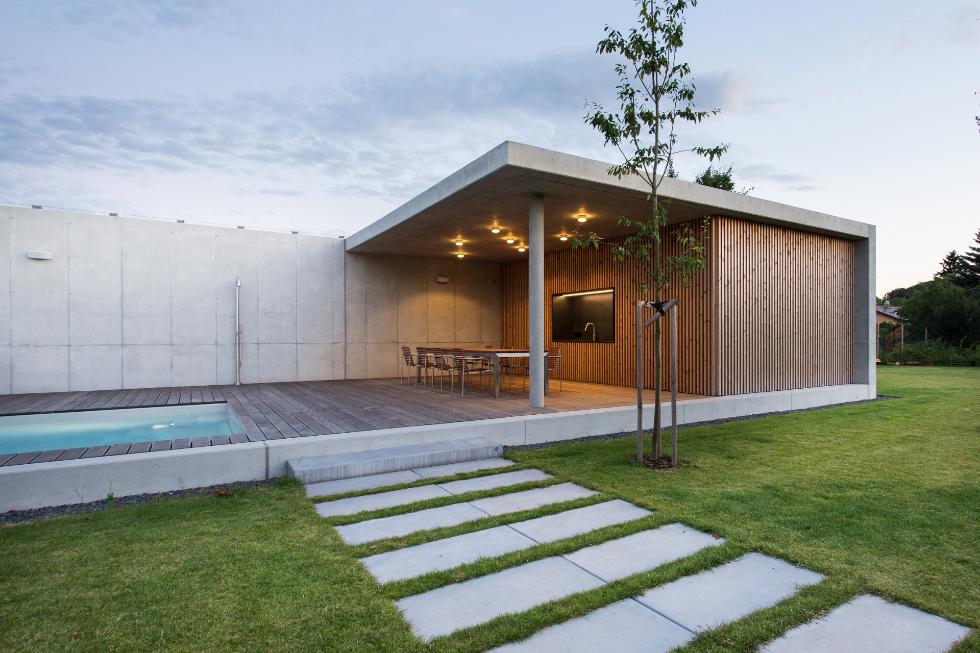 Olomouc家庭住宅及花园凉亭丨Jiří Vokřál,Hana Horáková等-74