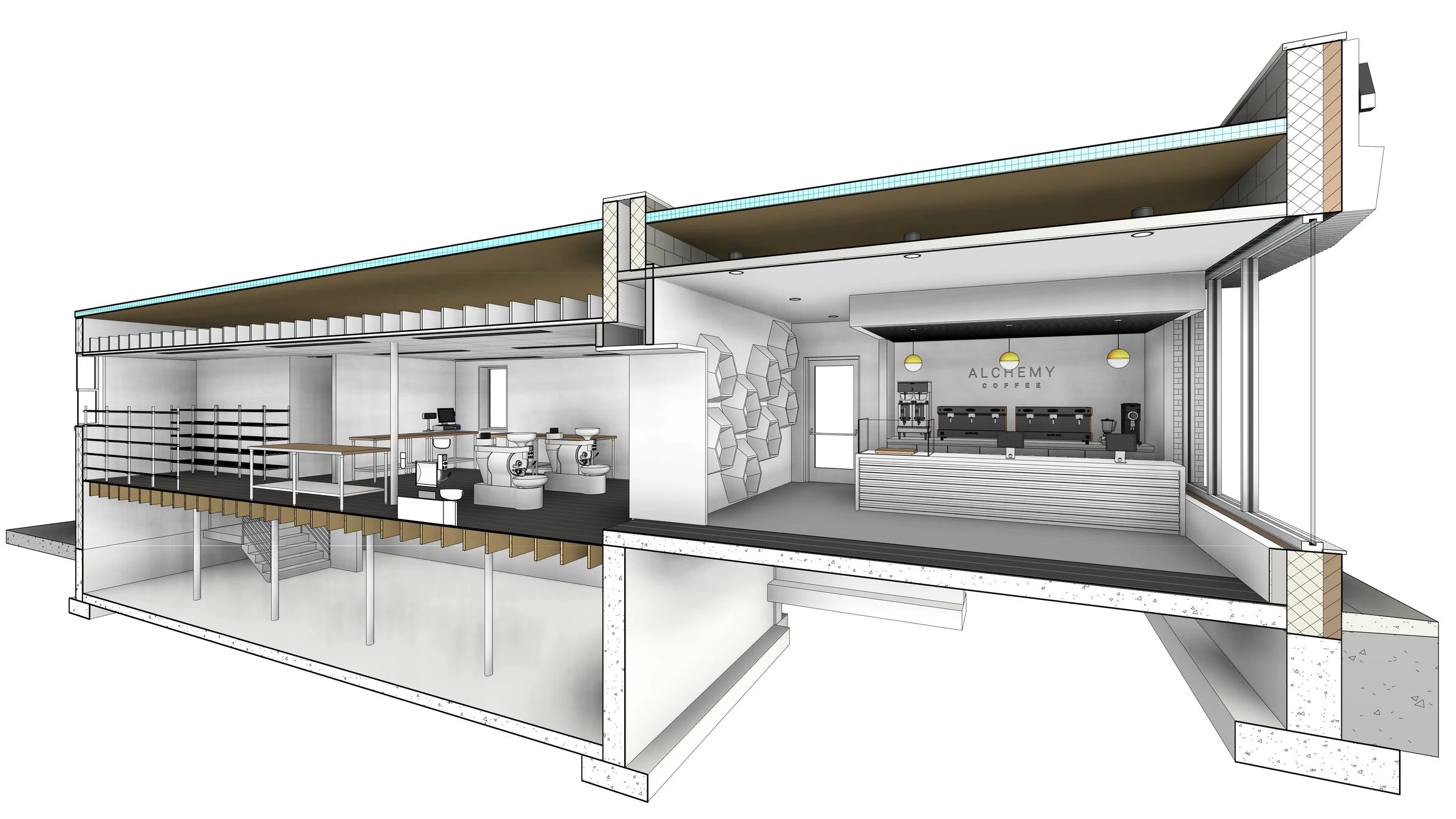 Alchemy Coffee · 未来的咖啡体验丨美国丨Coorlas Architecture-10