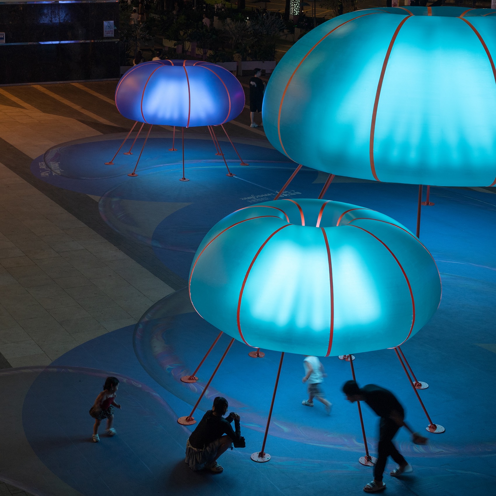 深圳“光之浮想”公共装置丨中国深圳丨大星吉子设计工作室-35