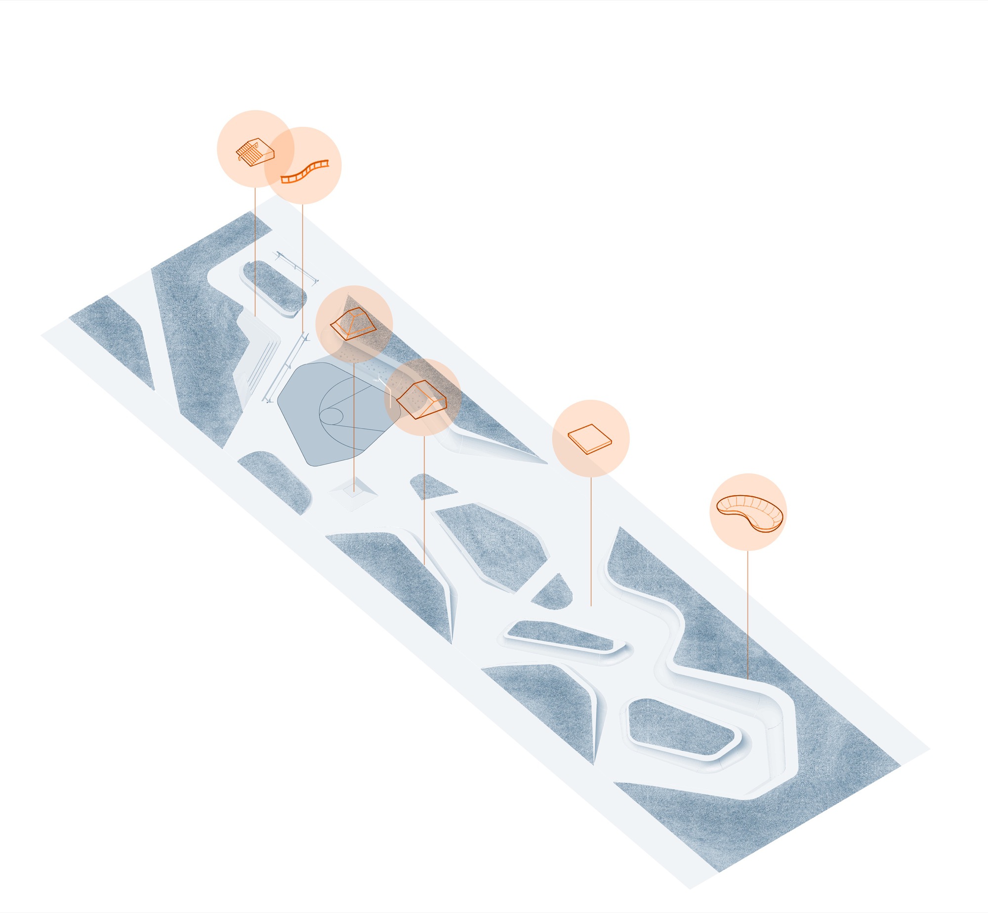 斯特拉普拉日滑板公园丨法国丨Espace Libre-15