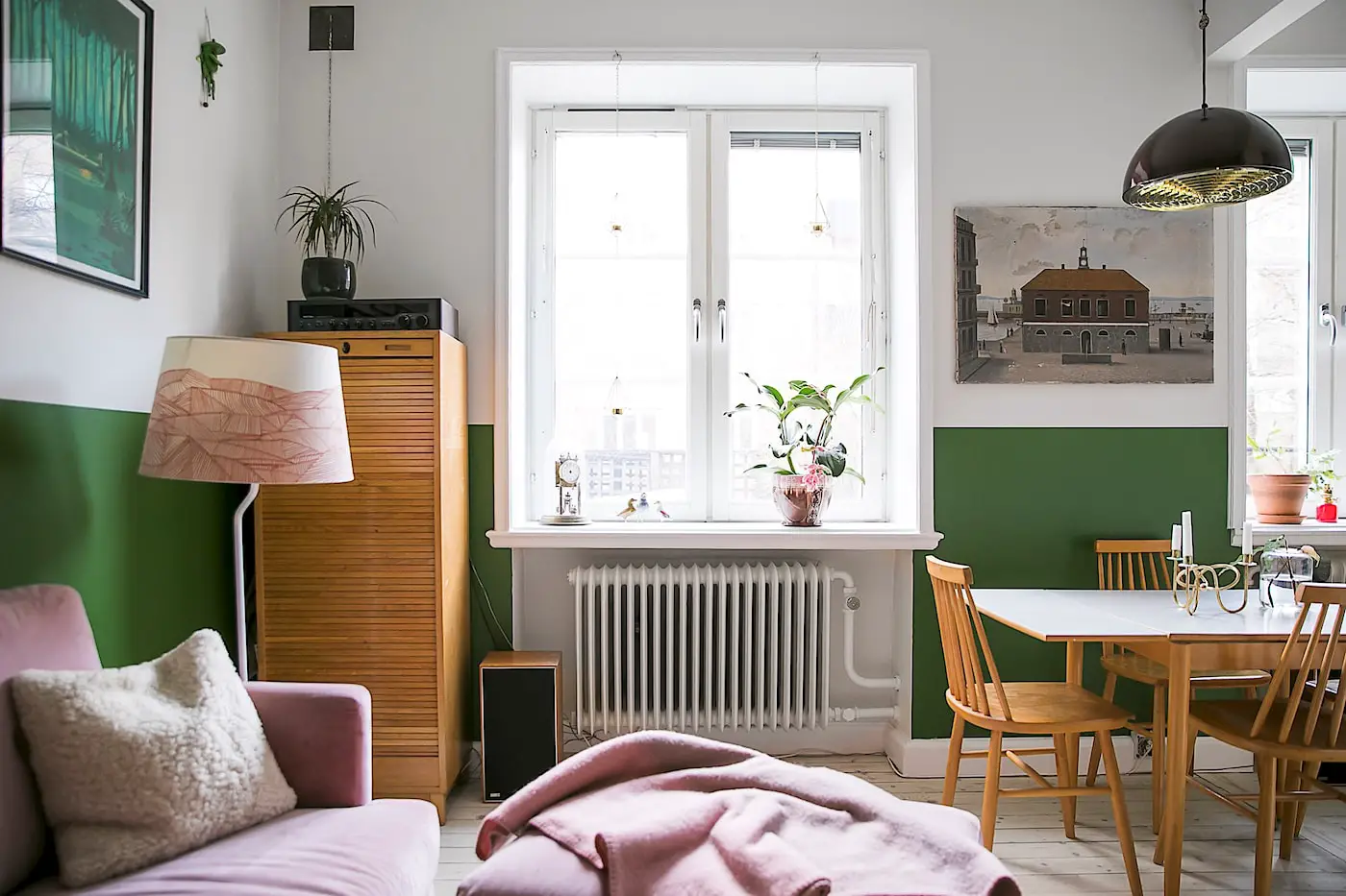 34 平米瑞典灵感小屋 | 色彩布局巧分区-4