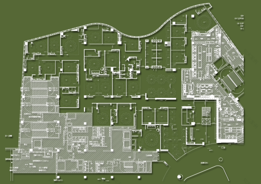 鸽子侯餐厅设计丨中国西安丨子然设计-17