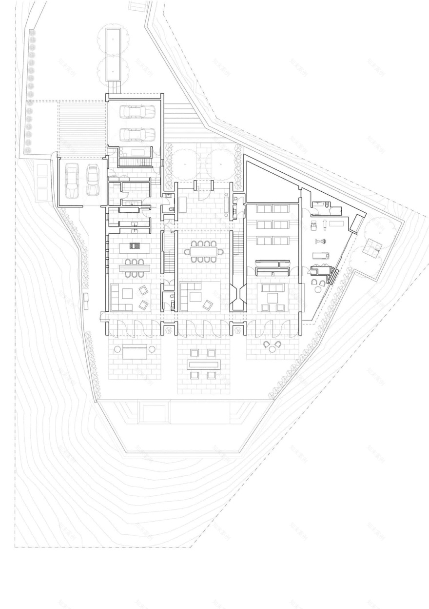 Fascinating minimalist home is cantilevered over the Los Angeles hills-49