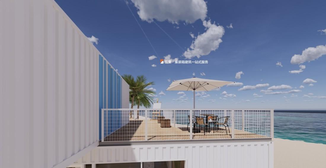 
首钢东戴河项目沙滩集装箱售楼部 -6