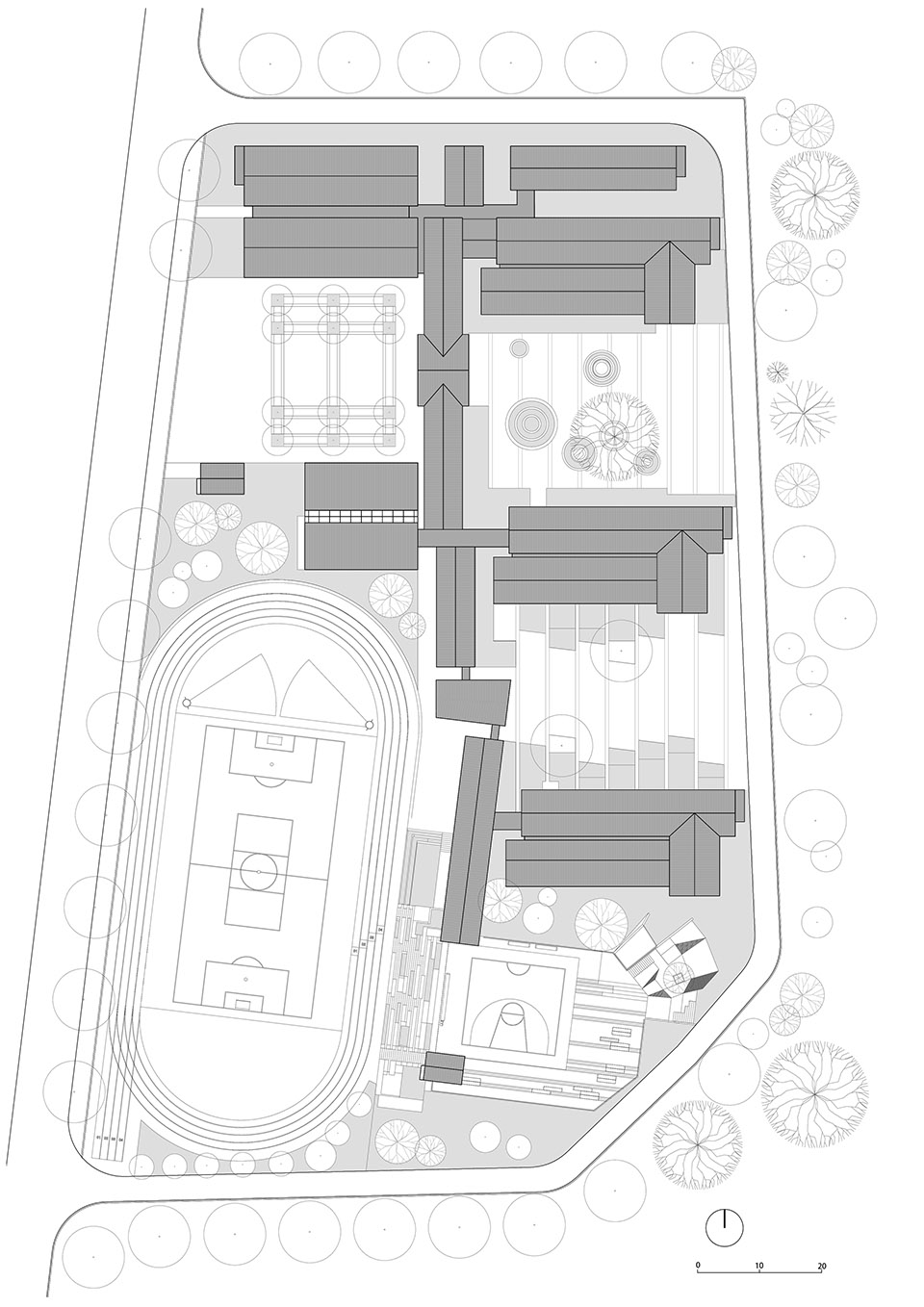 万科石家庄翡翠书院(荷园路)小学丨中国河北丨清华大学建筑设计研究院有限公司-73