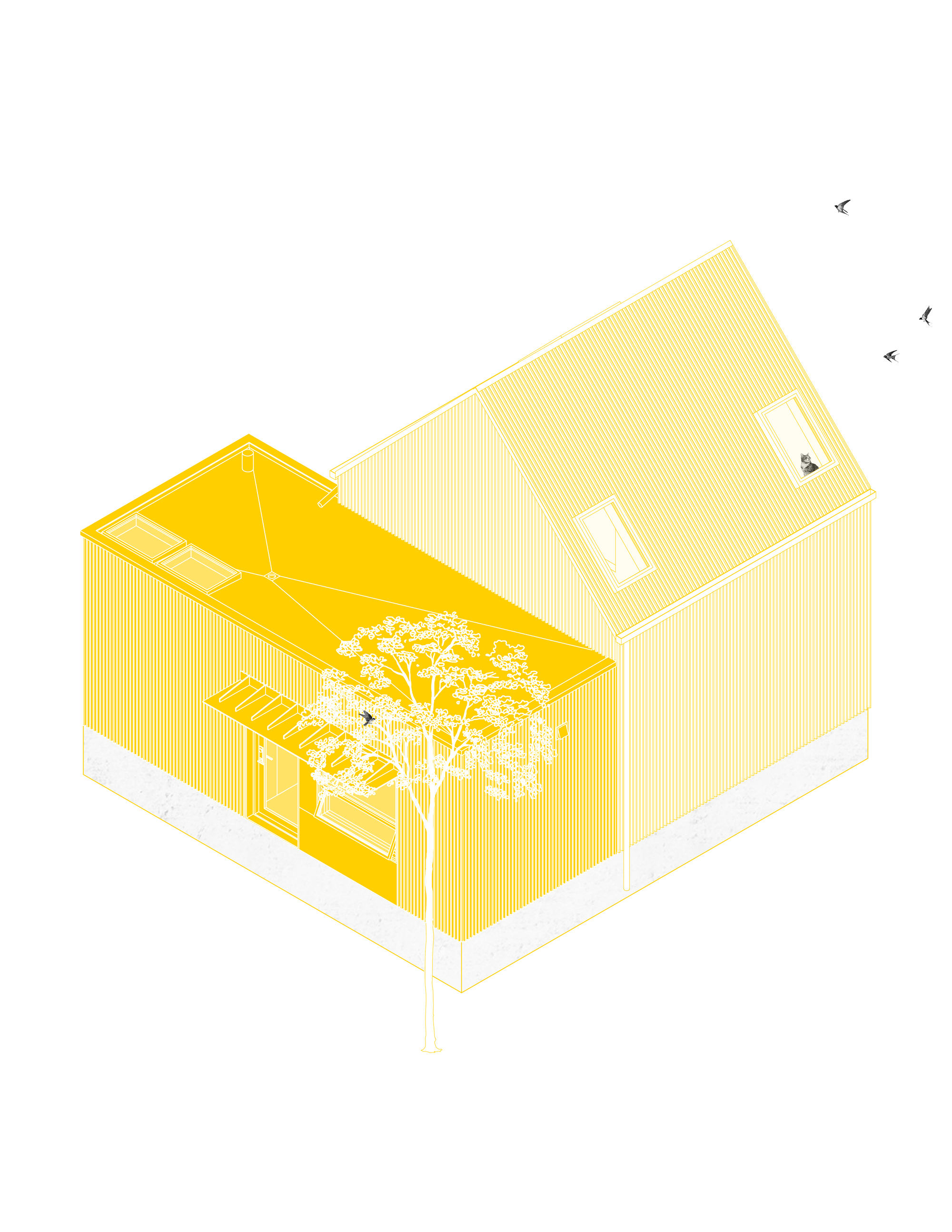 E44 巷道住宅丨加拿大温哥华丨Imu Chan Architecture-15