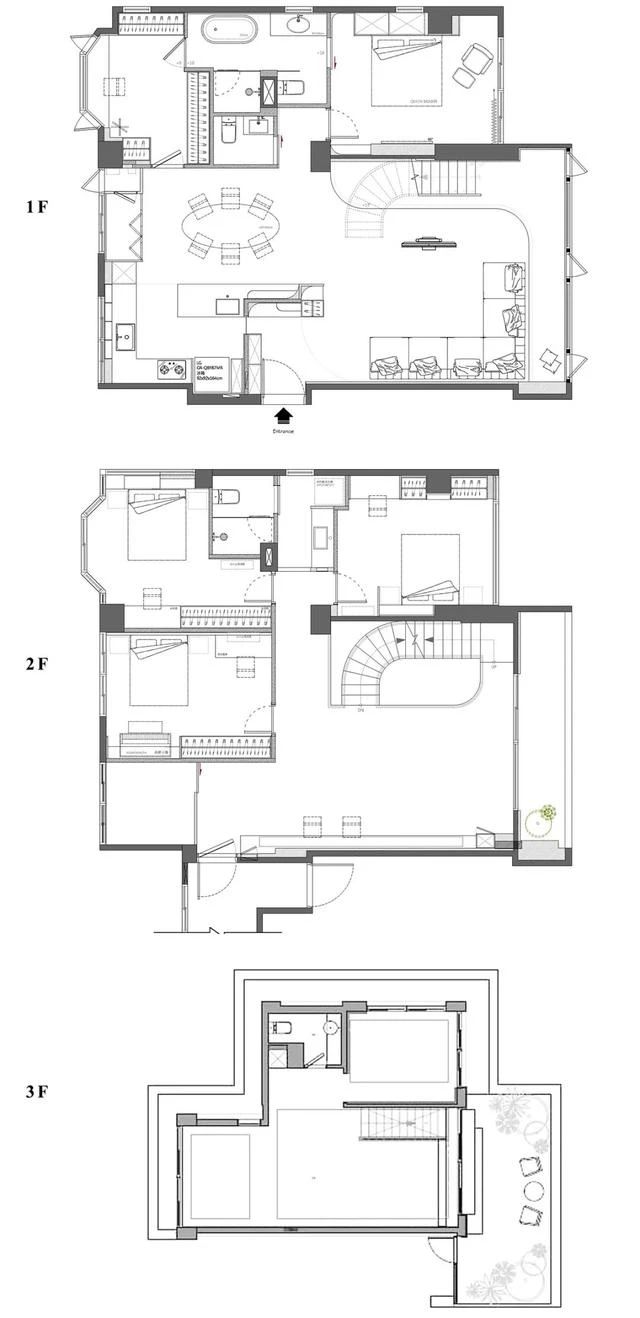 270㎡奶白色豪宅,静谧亲子之家丨北鸥设计-48