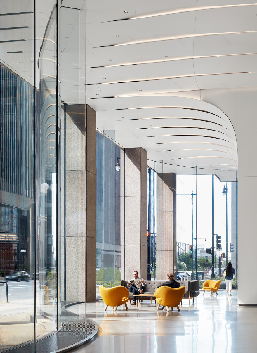 芝加哥 Loop 区商业大厅改造丨美国芝加哥丨Krueck Sexton Partners-27