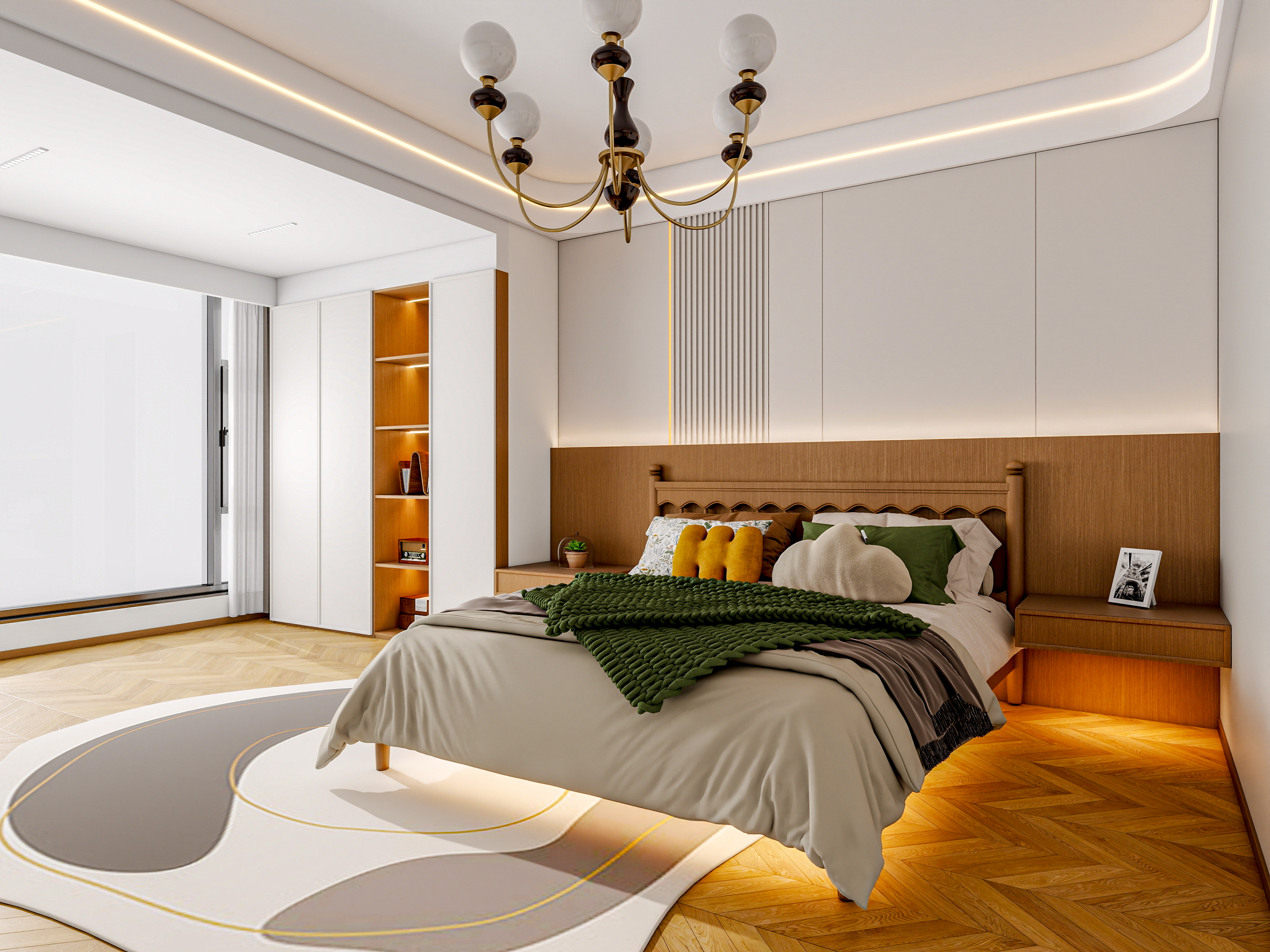 四川眉山中铁星月云湖（888平方中古风别墅）-32