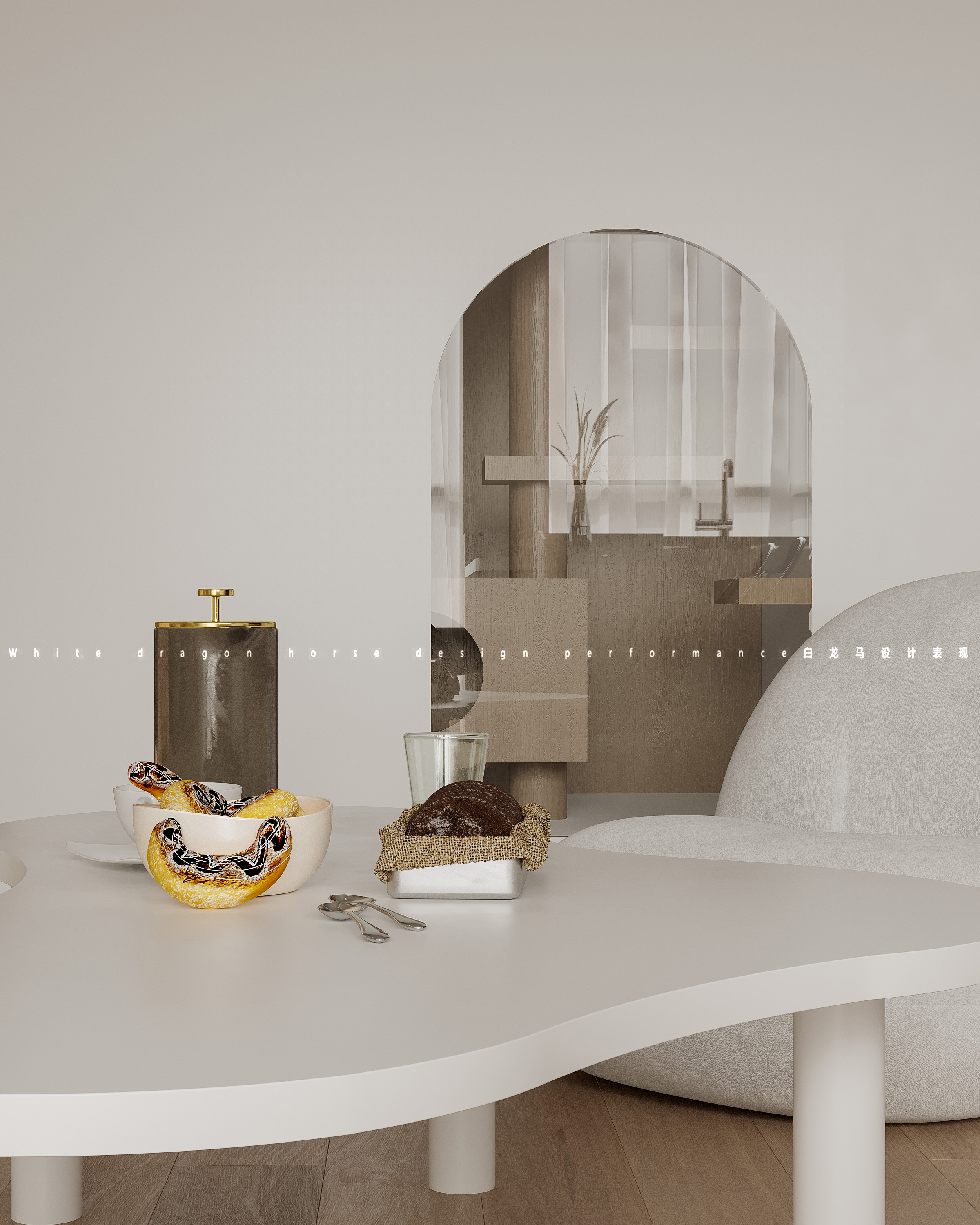 奶油客餐厅·白龙马效果图-12