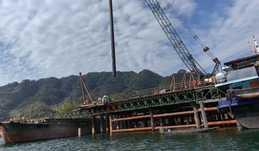 桂江天堑架飞虹!中建八局苍昭高速桂江特大桥顺利合龙-37