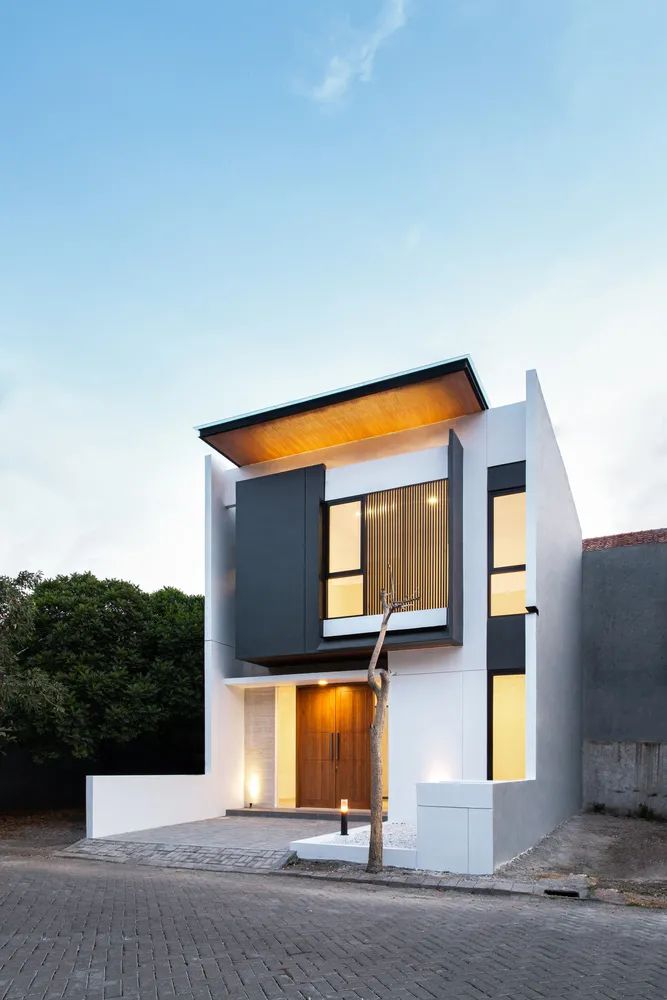 现代简约乡村住宅设计案例-25