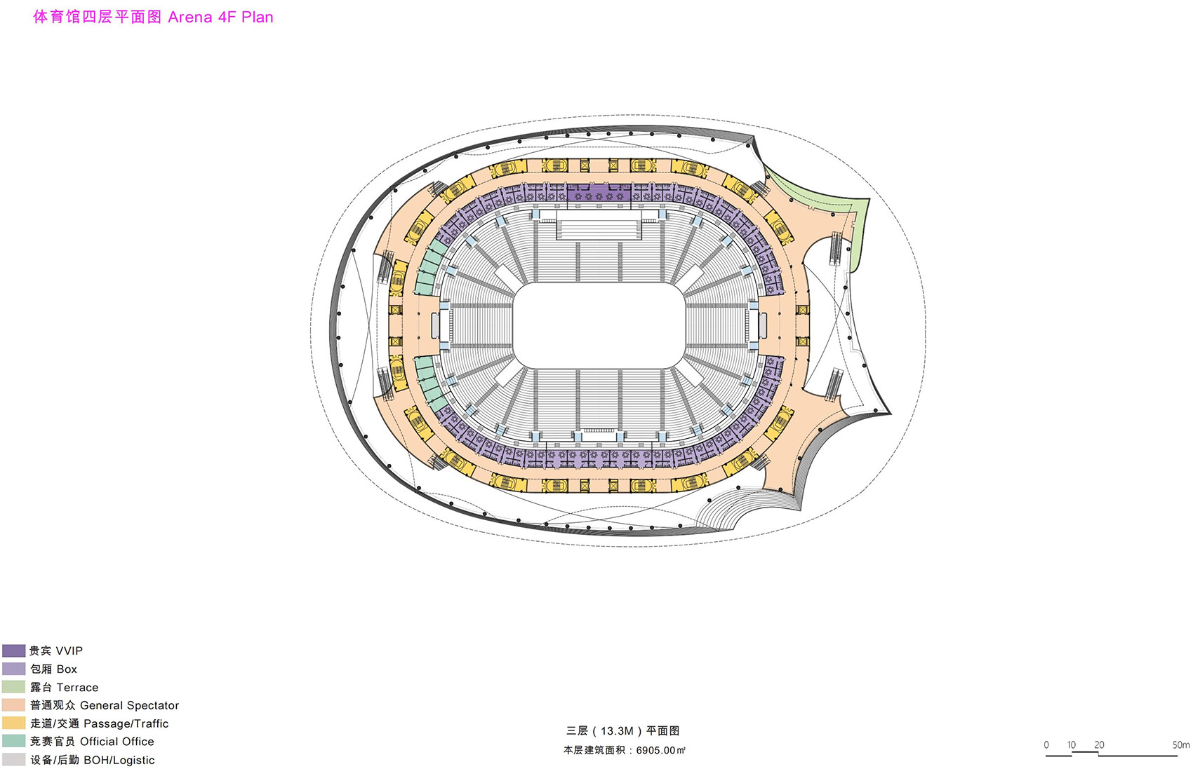 大湾区体育中心丨中国广州丨扎哈·哈迪德建筑事务所,广东省建筑设计研究院-121