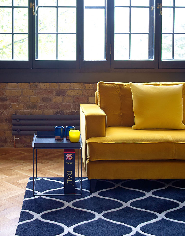 伦敦工业建筑中的时尚阁楼公寓-4