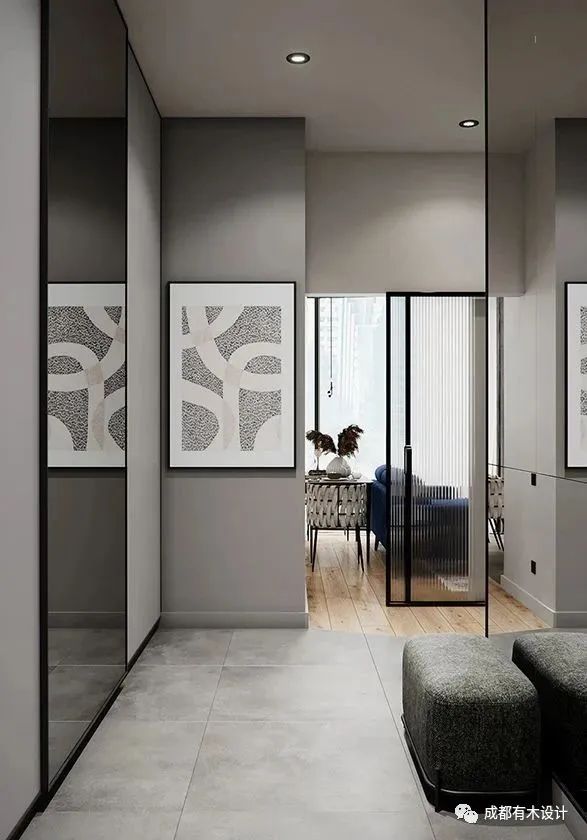 73㎡简约轻奢空间设计-21