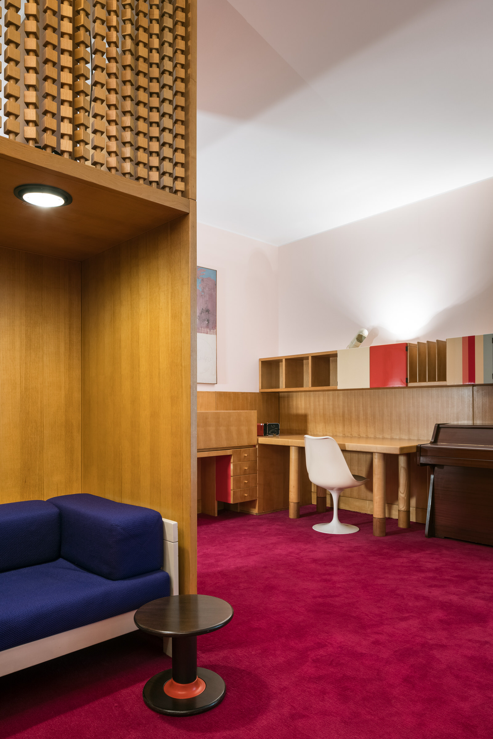 Casa Lana 内部设计永久展示丨意大利米兰丨埃托雷·索特萨斯-3