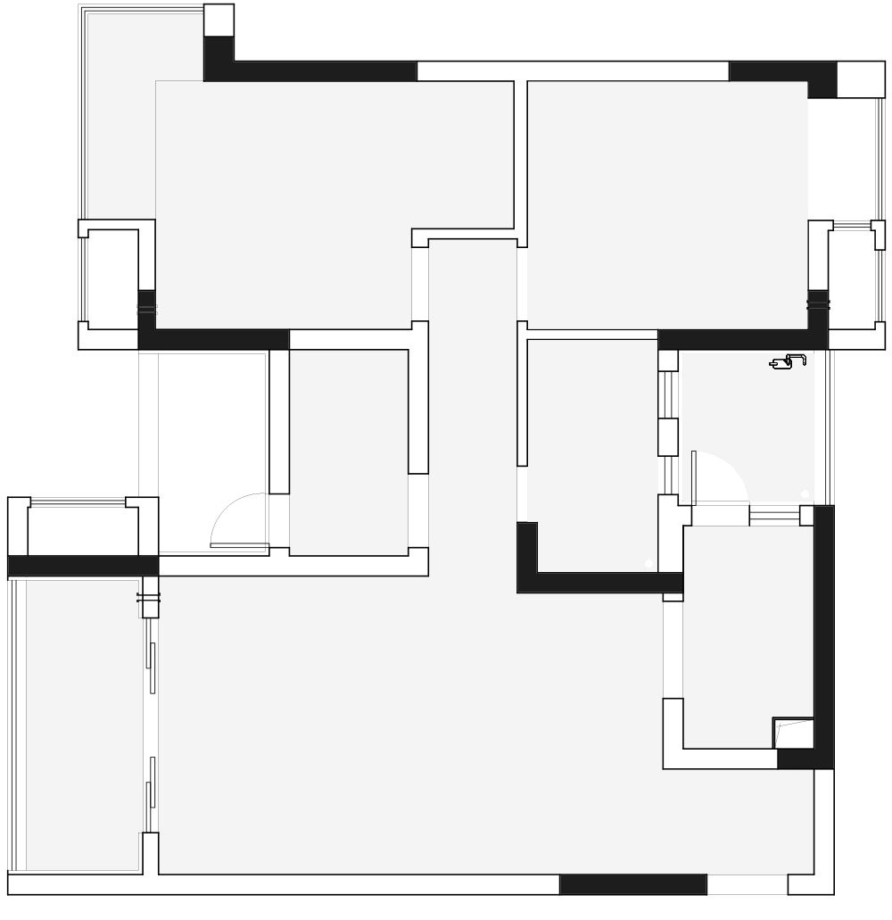 佳华北宸里 | 现代日式风格，三室两厅一卫一厨的舒适生活-27