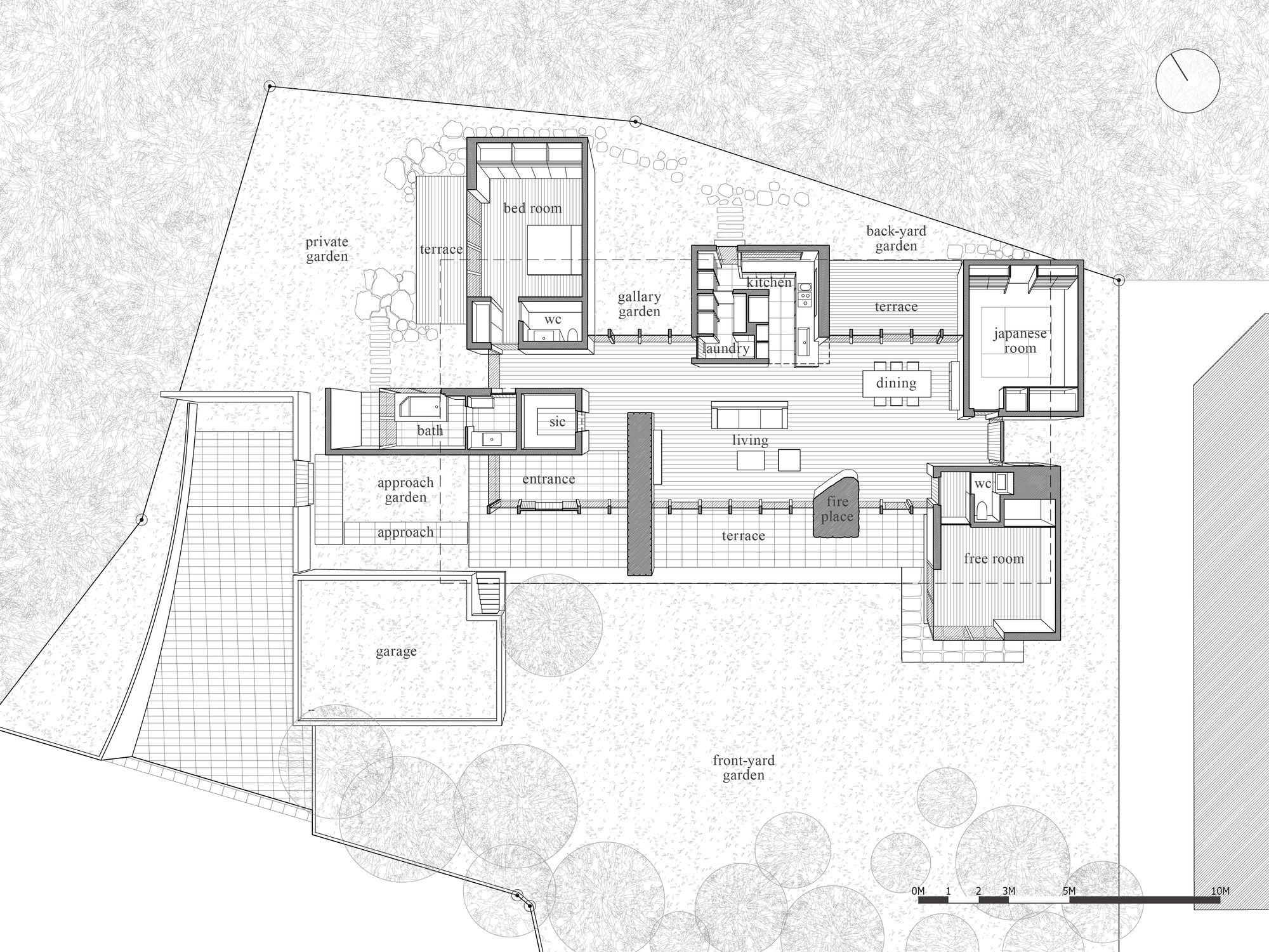 House at the Urban-Nature Threshold丨Teitakusubako + Yusuke Igarashi Architects-18