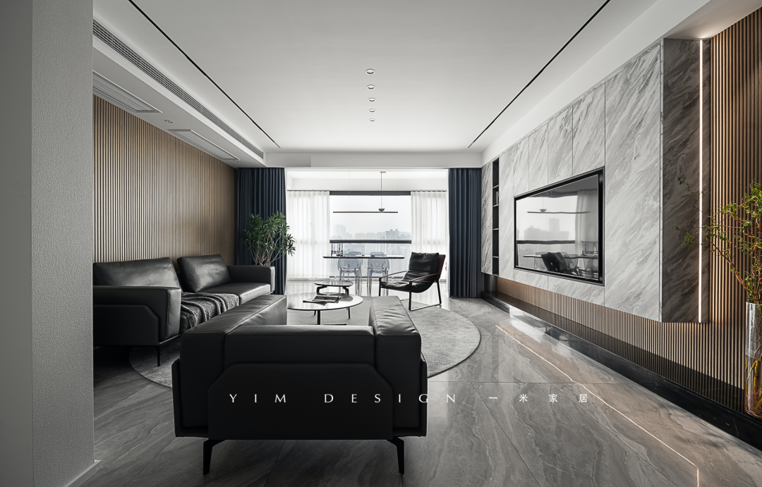 临江而望 · 现代简约大平层设计丨李宝红-14