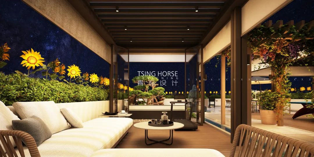 曲江名城440㎡去风格化设计丨青马设计-83