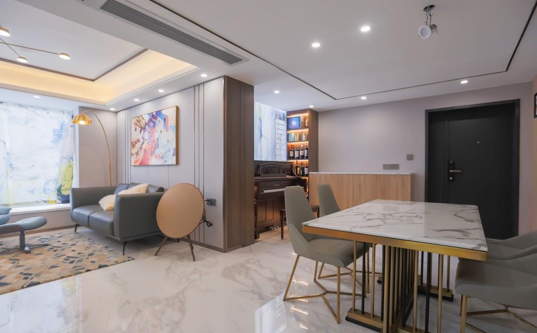 现代轻奢优雅住宅设计-11