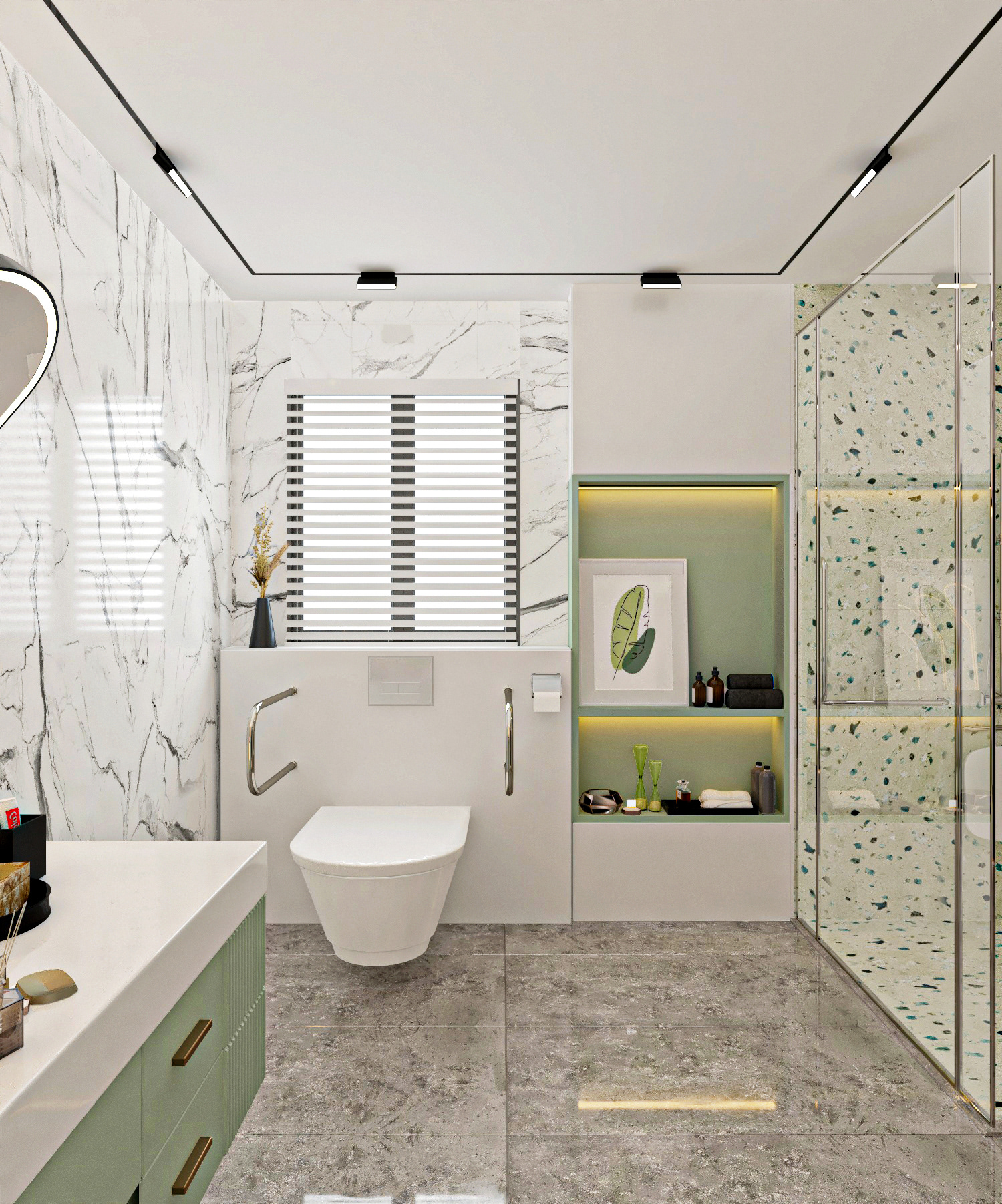 无障碍浴室设计-2