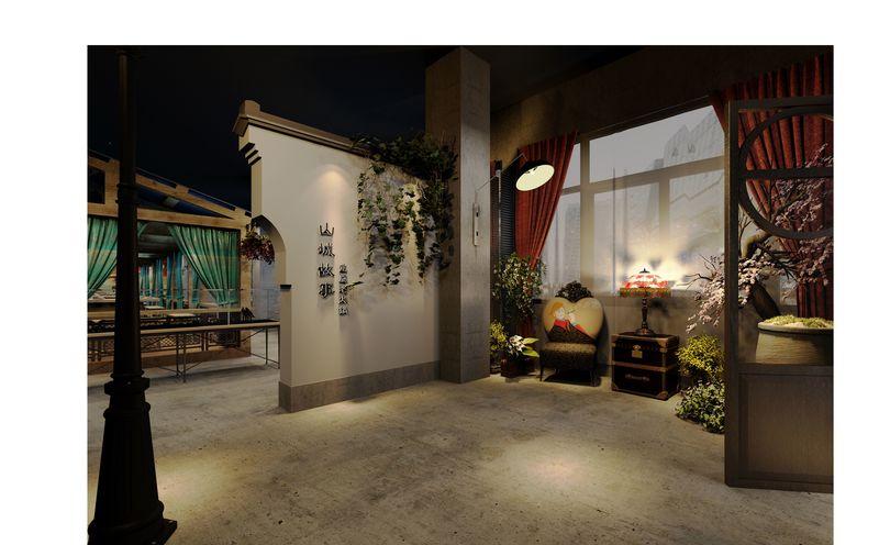山城故事 | 周守群打造西安粉巷 480 平米时尚火锅空间-12