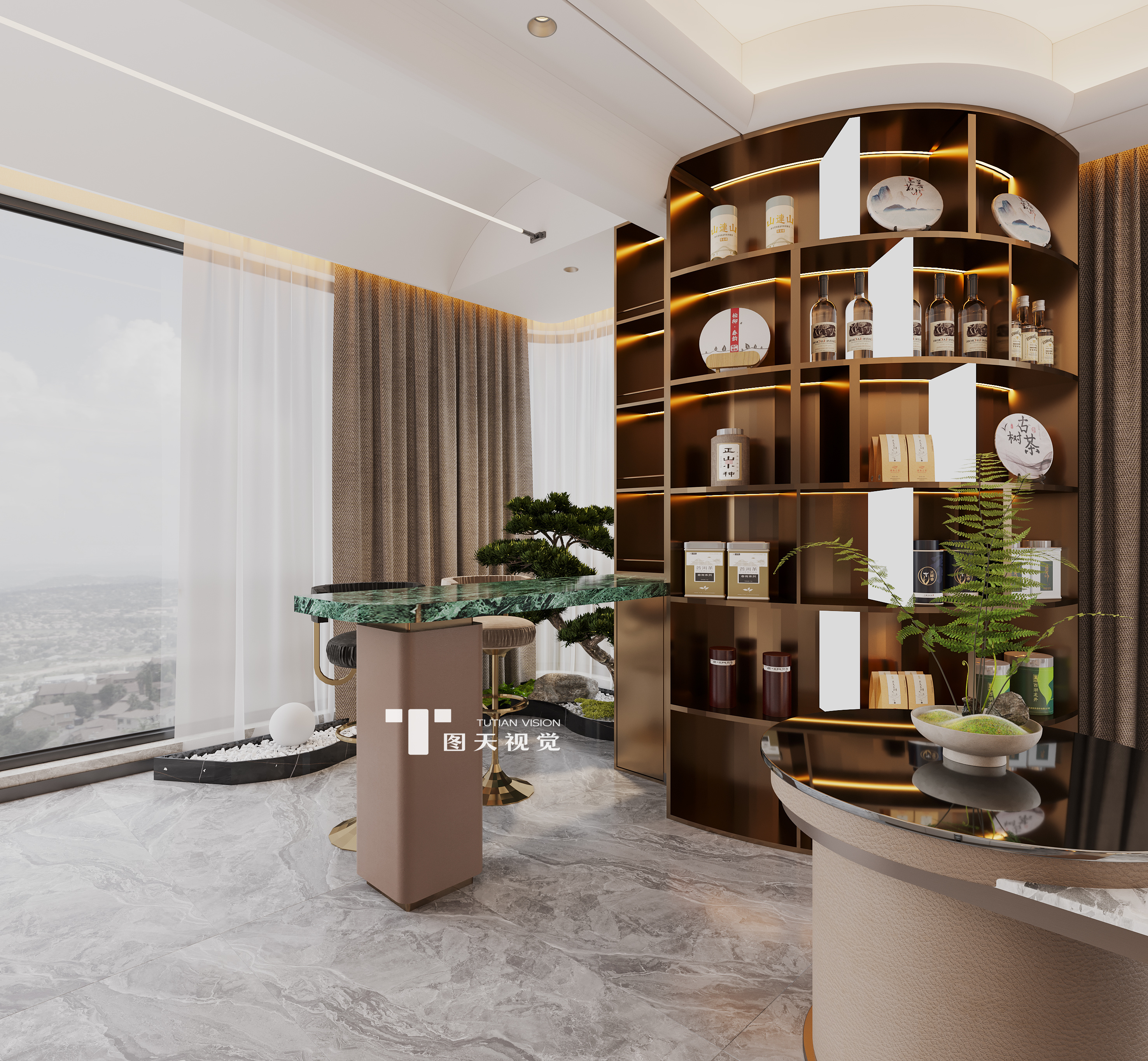 意式高奢大平层 · 质感与美学交织-5