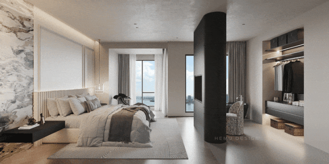 二孩家庭的轻奢跃层生活丨星远合木美学空间-54