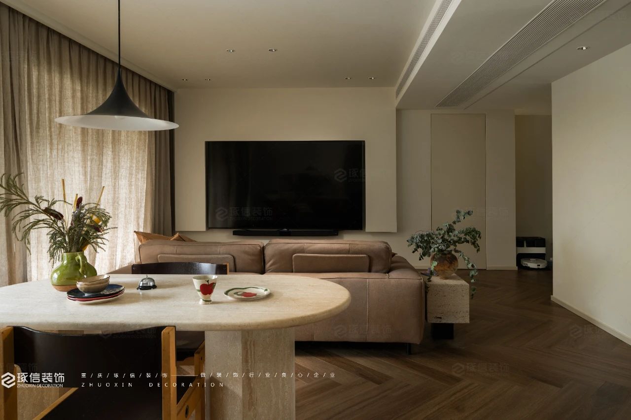 120 平侘寂风家居设计丨琢信装饰-11