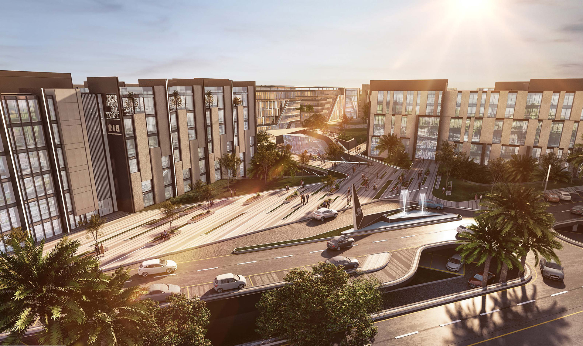 Hyde Park 商业区丨Mimar Egypt-21