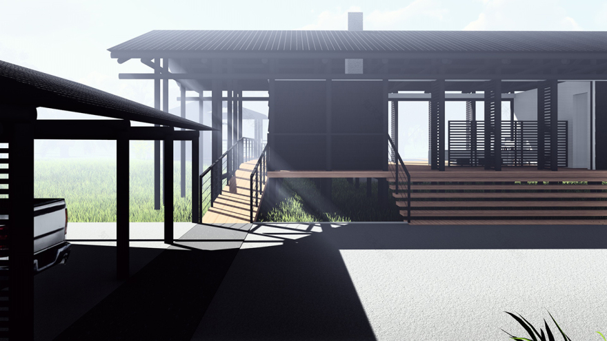 泰国清迈山间飘浮别墅,自然与传统共生-8