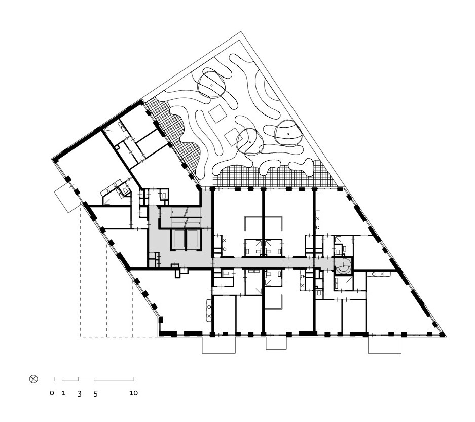 荷兰’s·Hertogenbosch 混合功能建筑-34