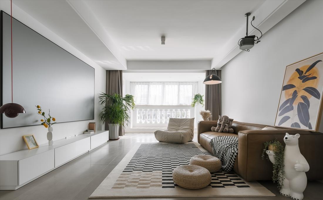 102㎡老屋爆改明亮通透空间-10