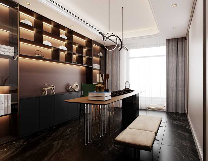 绿地·达沃斯公馆海景大平层设计丨菲律宾达沃-19