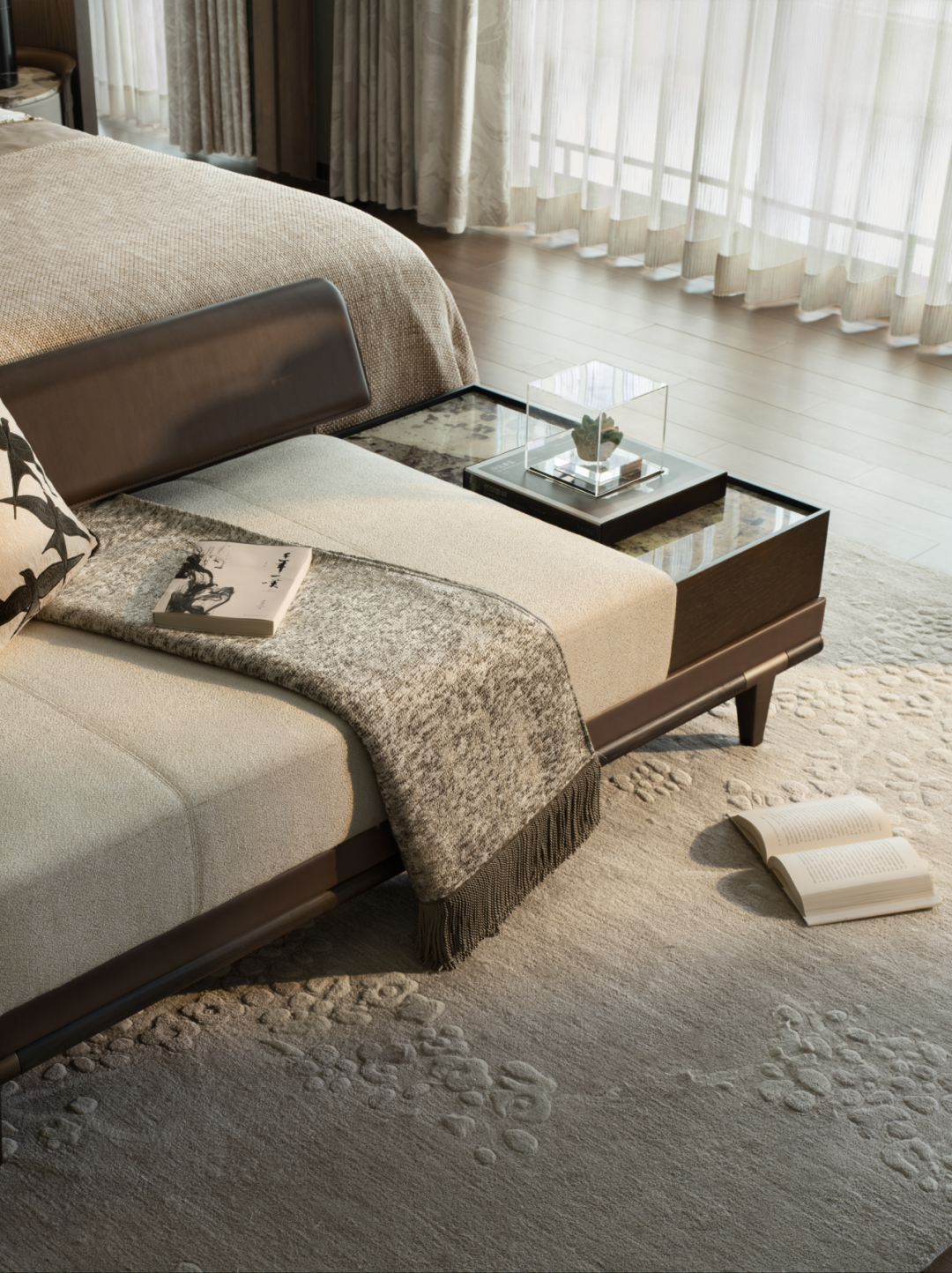 匠著|凤樾府640㎡珍藏别墅：东意西境下的隐奢哲学-42