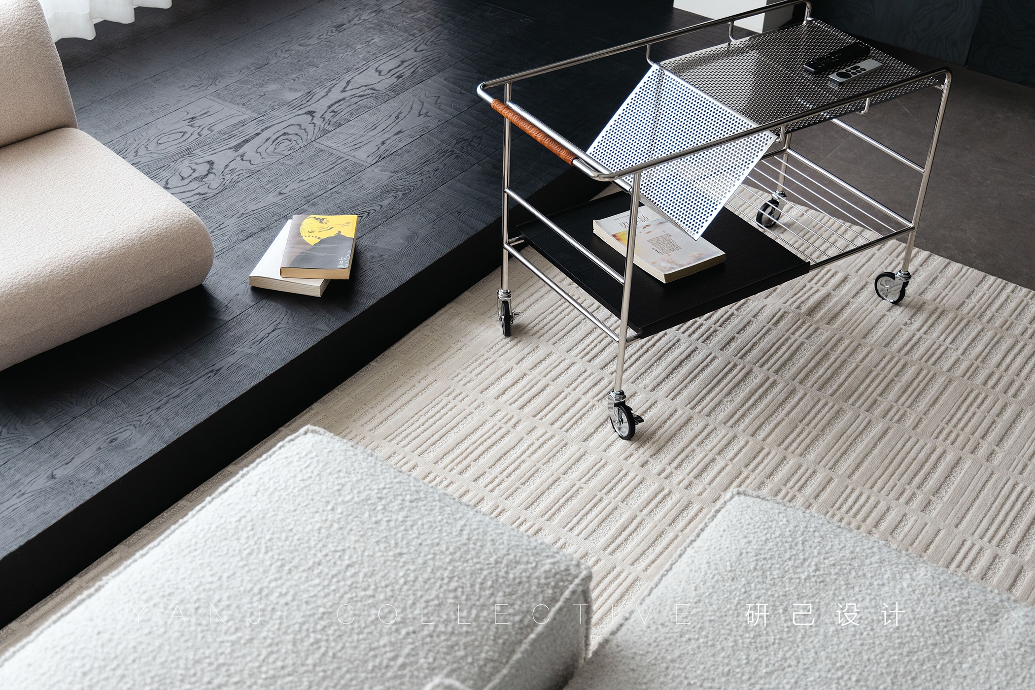 研己实景·142平精装修改造蓝调新家丨中国北京丨研己设计-22