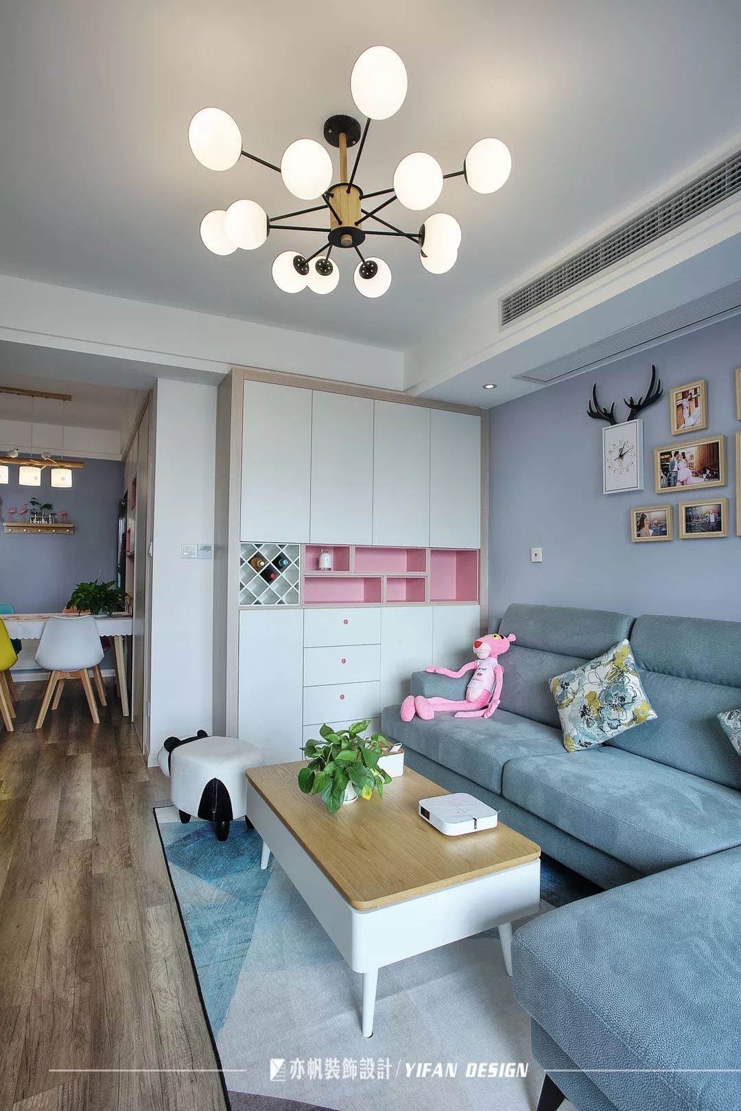 82㎡温馨浪漫的简约婚房——不是城堡才能有童话-11