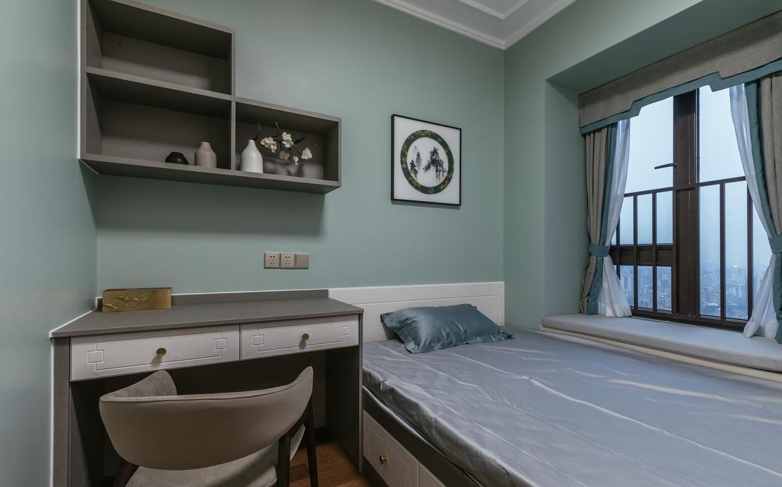 80㎡老屋变身的轻奢艺术空间-44