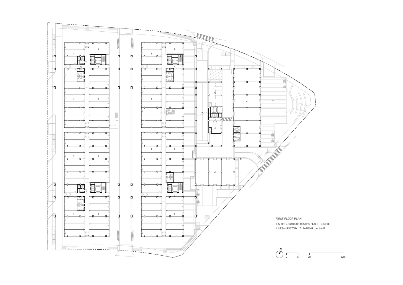 韩国 Yonginsi 吉洪商务园区多功能办公建筑丨KARO 建筑事务所-11