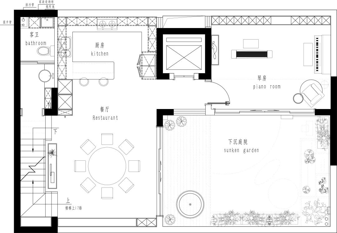 日式现代风 386㎡合院设计丨DYRS DESIGN-11