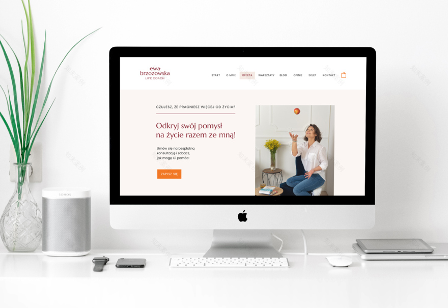 Ewa Brzozowska Life Coach品牌形象设计-19