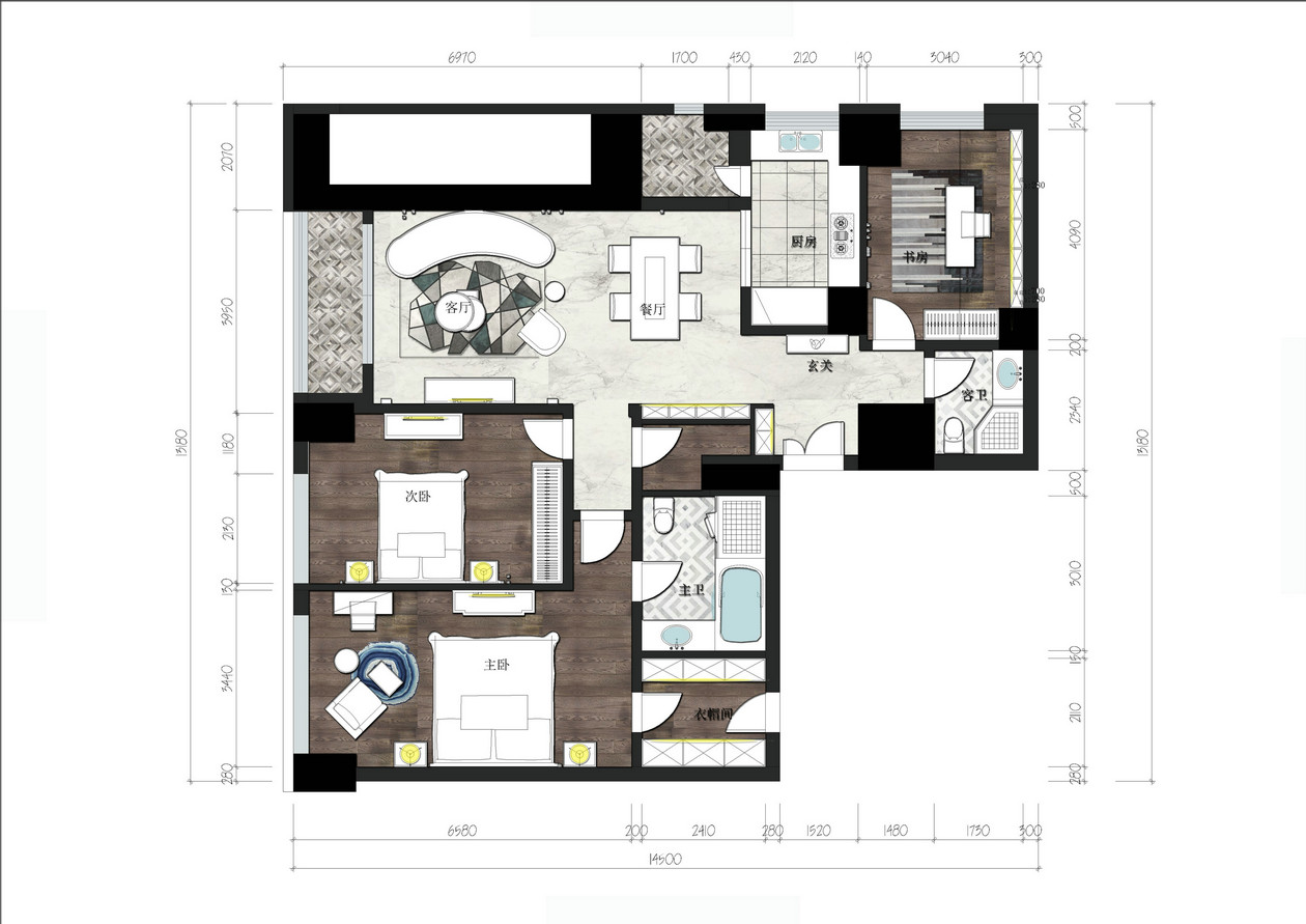 万象城私宅设计-4